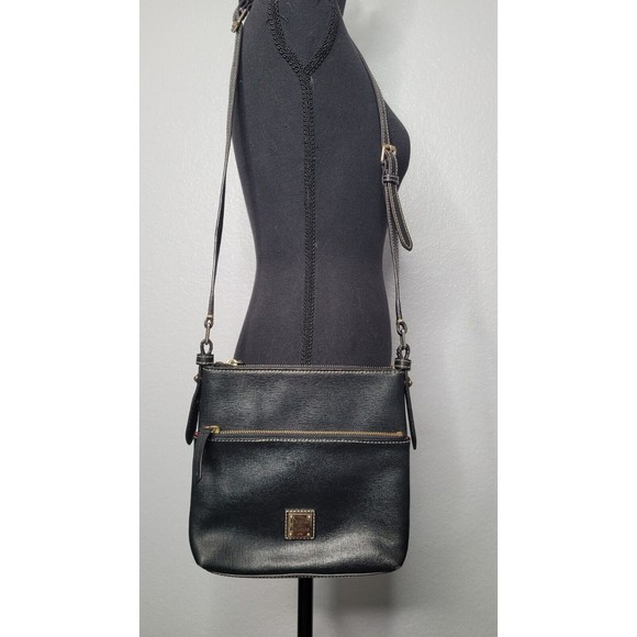 Dooney Bourke Pink Florentine Leather Huntington Letter Carrier...
